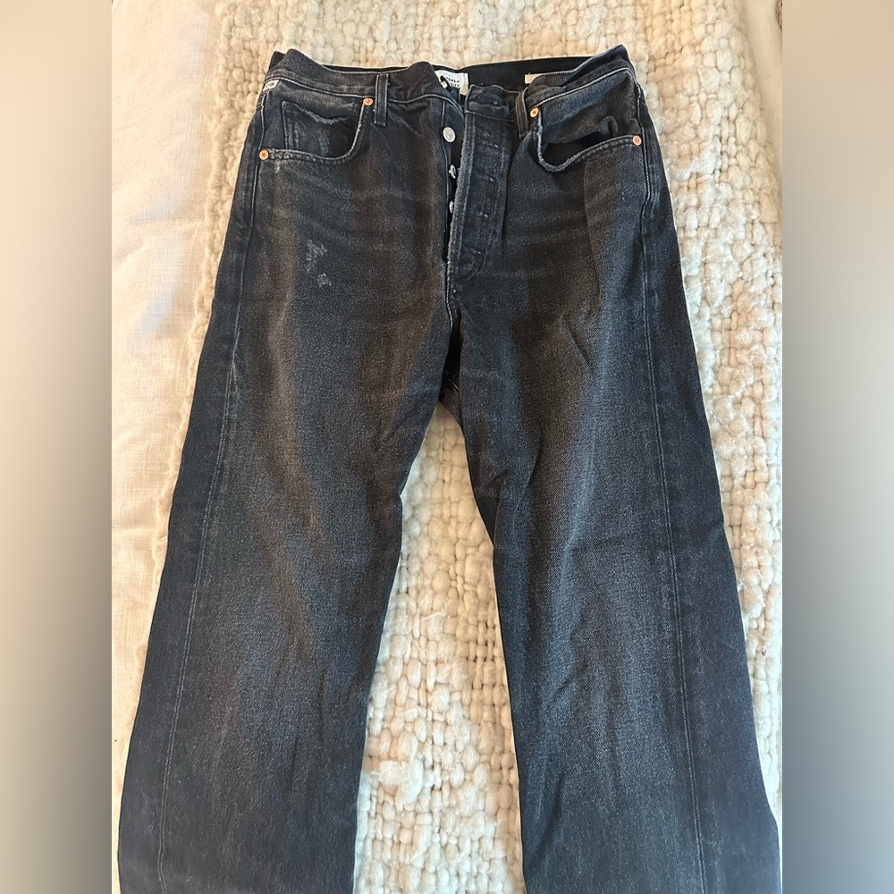 Citizens Of Humanity Dark Wash Straight Leg Jeans